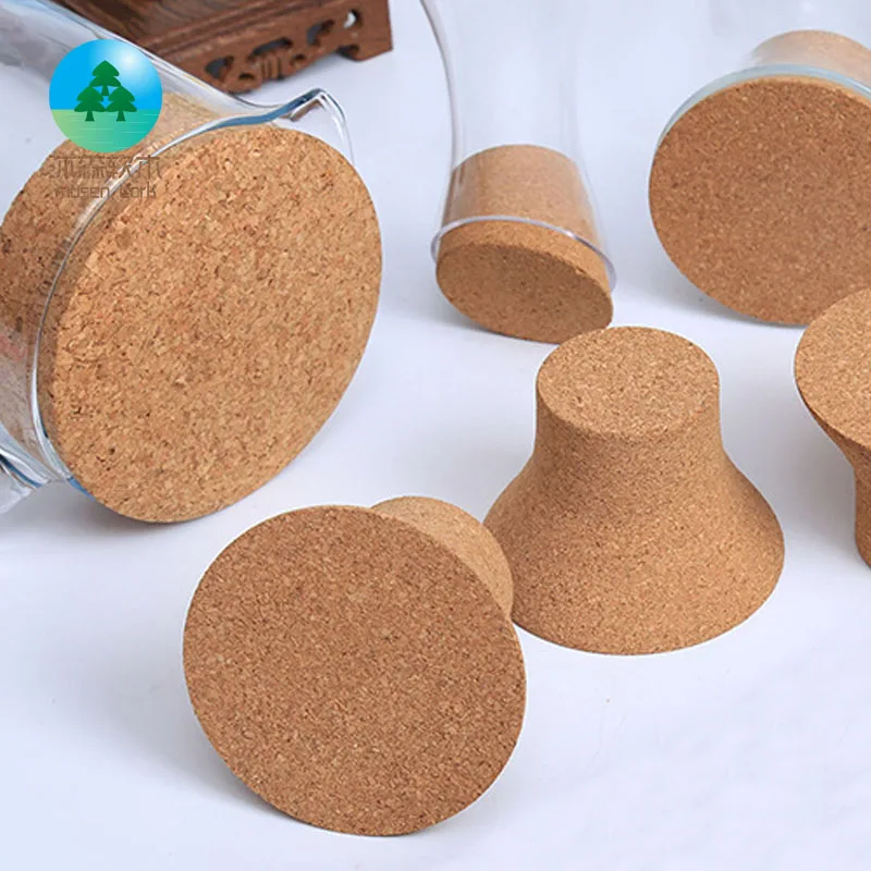 Индивидуальная многоразовая бутылка для вина высокой плотности, деревянная пробка из натуральной пробки