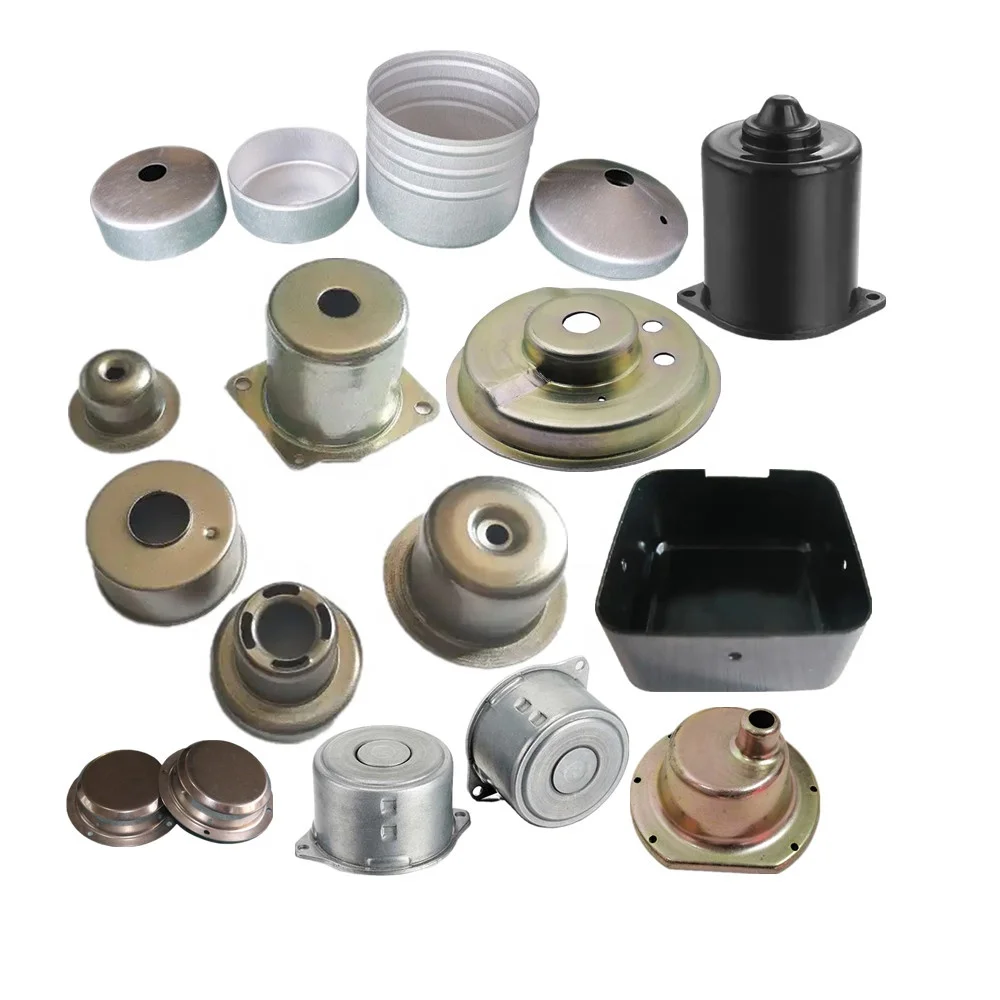 custom sheet metal deep drawing stamping parts steel copper aluminum brass stainless steel deep drawing