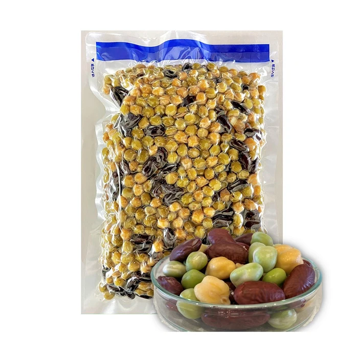 Yellow boiled chickpea with sweet and delicious taste