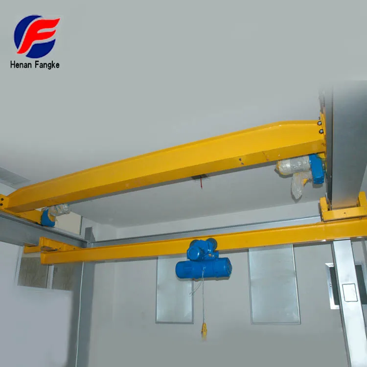 
hot sale 1ton to 5ton single girder overhead travelling crane manufactured from China 