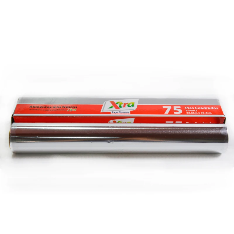 OEM acceptable 6.96 m2 aluminum laminated foil aluminum foil for marmitex