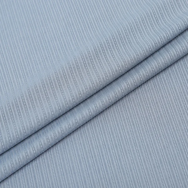 Ice Silk  Pattern Knitted Rib Style Lightweight Dress Sofa Lining & Garment Use Stretch Feature for Girls 95% Polyester