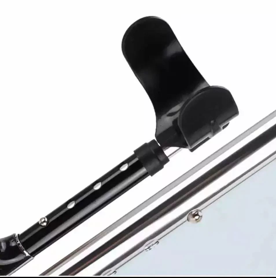 BN-919B918E High quality aluminum PVC mountain Adjustable length medical elbow climbing walking stick for the elderly