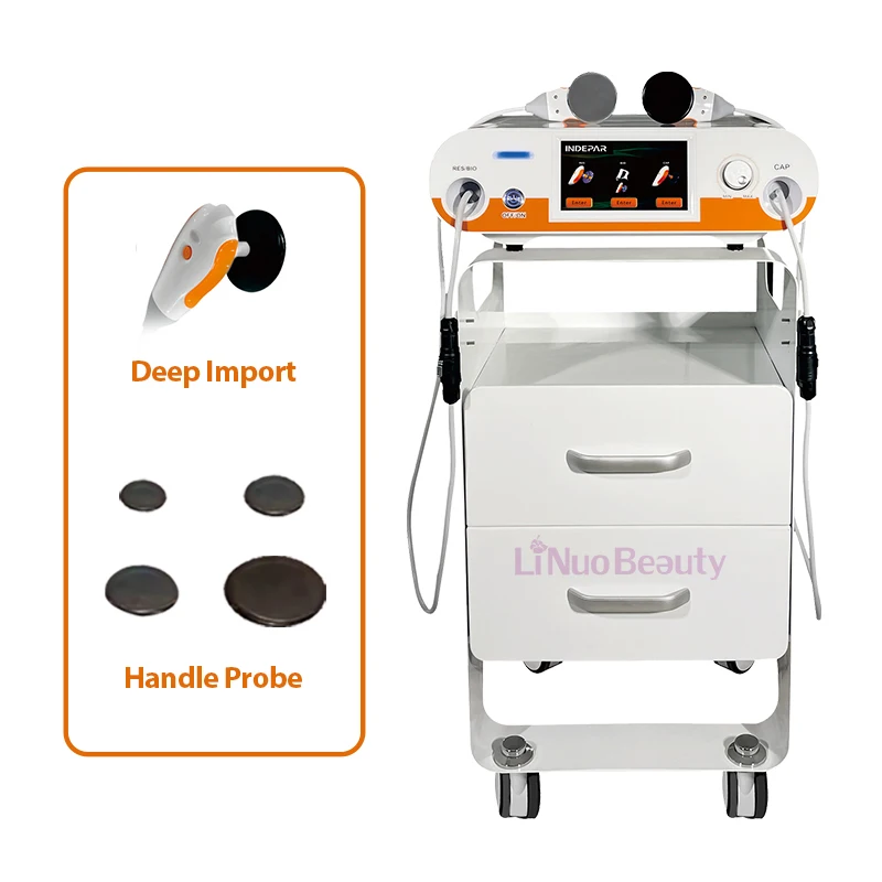 Diatermia in the diba 448khz Radio frequency ret cet indiba 448khz diatermia tecar therapy body slimming device