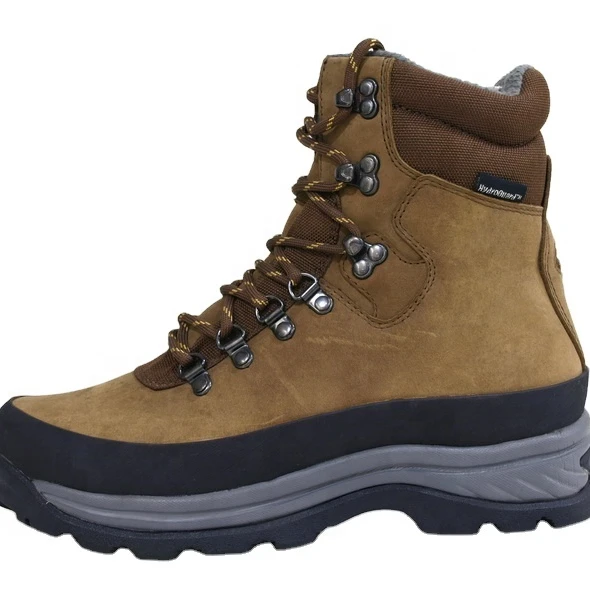 Wholesale High quality Genuine Leather shoes Waterproof Hunting boot Mens Wearable Breathable  Hiking boots for Women