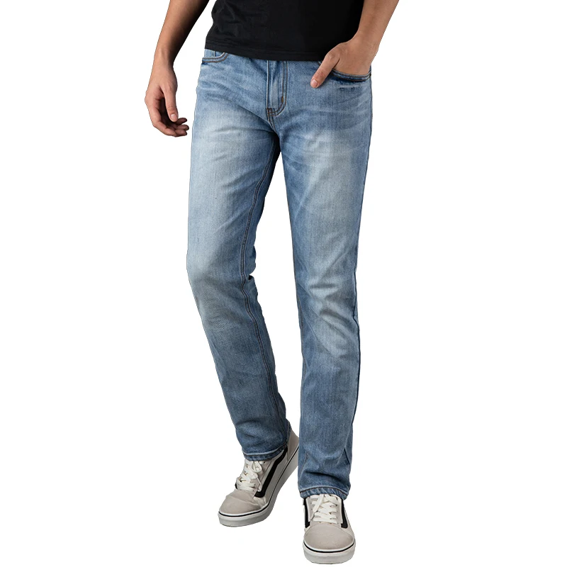 
Classical Mens Skinny Jeans Stretch Softener Comfortable High Street Pants Style Custom Jeans Men Straight Men Jeans Trousers 