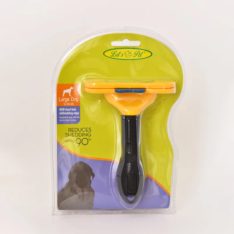 Гребень для вычесывания собак третьего поколения, расческа из нержавеющей стали для домашних животных, 2021