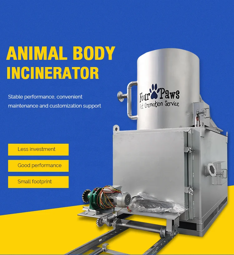 Incineration of waste Price of a Smokeless Incinerator for Pet Animal Cremation Waste Incinerator