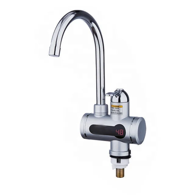 3000W digital display instant electric heating hot water tap faucet for kitchen