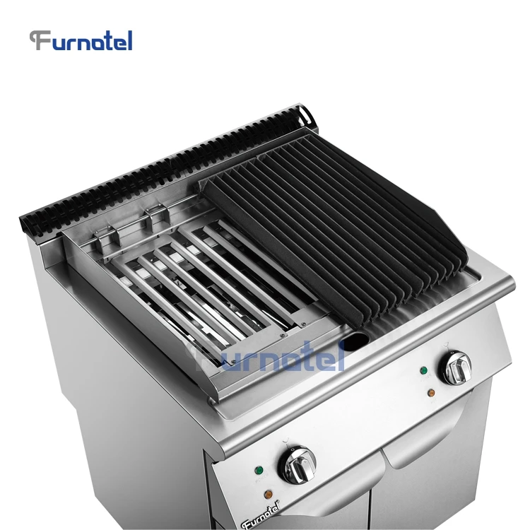Wholesale Luxury Hotel Equipment 900mm Lava Rock Electric BBQ Grills Machine