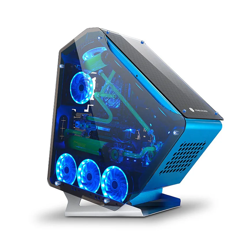 
Triangle Beast side transparent water cooling atx case large gaming case 