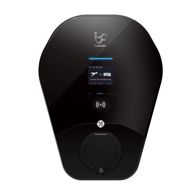 Интеллектуальное зарядное устройство для электромобилей iocharger IEC 62196 OCPP1.6 Тип 2, электрическое автомобильное зарядное устройство 7 кВт
