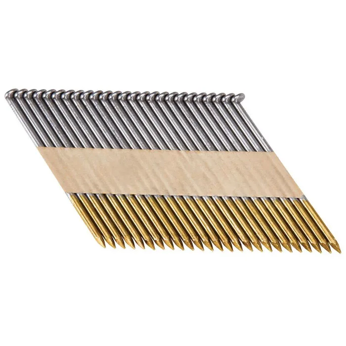 34 Degree 50mm to 90mm Paper Collated Strip Nails/Framing Nailer Nails gel nail strip