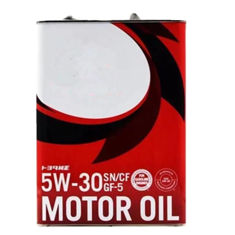 engine oil cans of SN/CF5W30 4 l corolla corolla fully synthetic engine oil 08880-10705