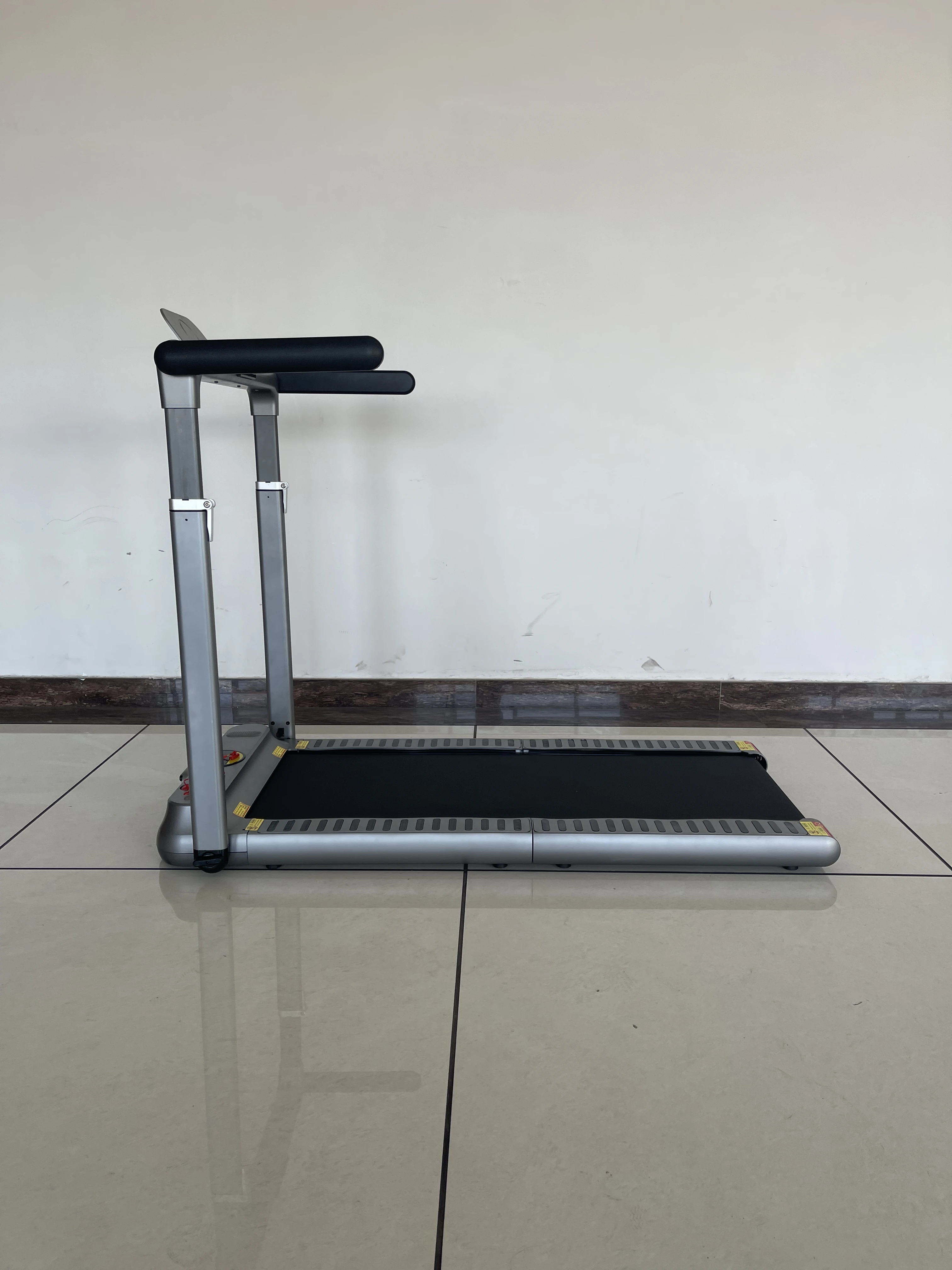 slim foldable exercise fitness equipment under desk running indoor folding treadmill walking pad for office