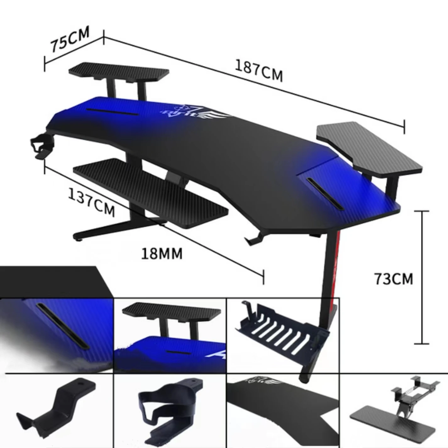 180 см RGB колонна регулируемая высота подъемная игровая настольная Светодиодная лампа с симфоническим окружающим светом