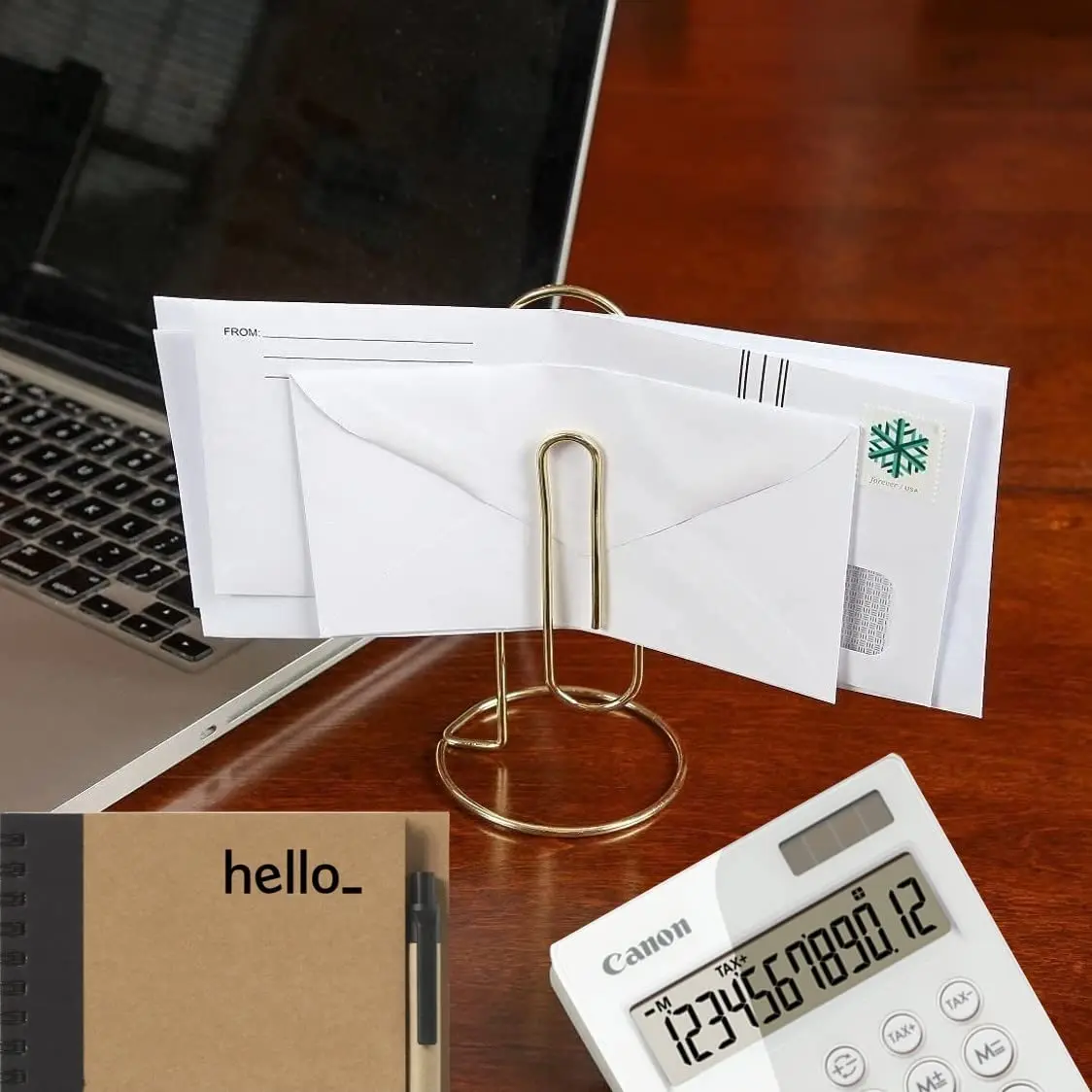 Desktop Memo stand Holder Table Number Holders Picture Holder Office Accessory to Hold Bills Letters Reminders,card and Note