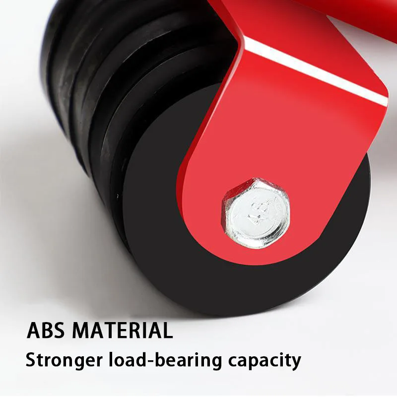 Furniture Mover Tool Set Furniture Transport Lifter Heavy Stuffs Moving Tool 4 Wheeled Mover Roller+1 Wheel Bar Hand Tools Set