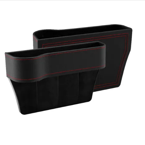 Car seam leather storage box Car seat slot storage bag leakproof car storage box