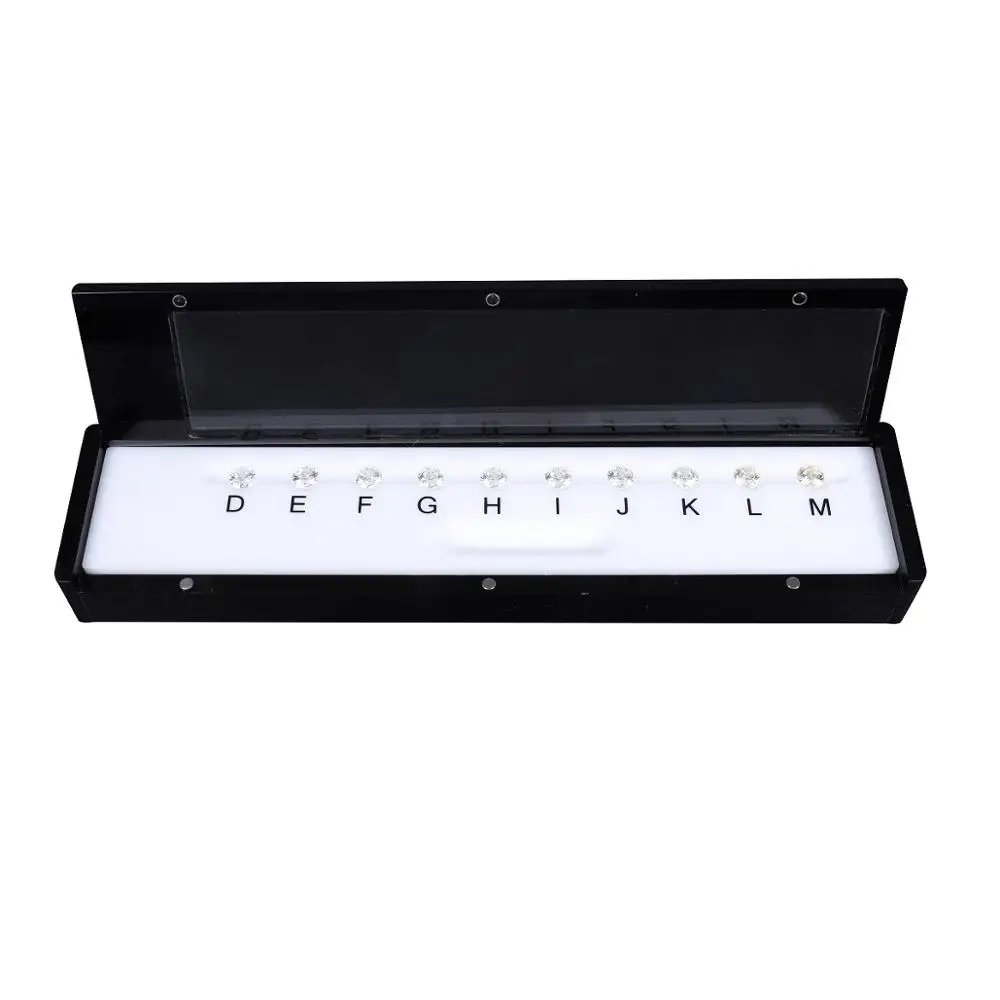 High quality Hand selected VVS Cubic Zircon Diamond Master Stone Diamond Sizes Comparison Set