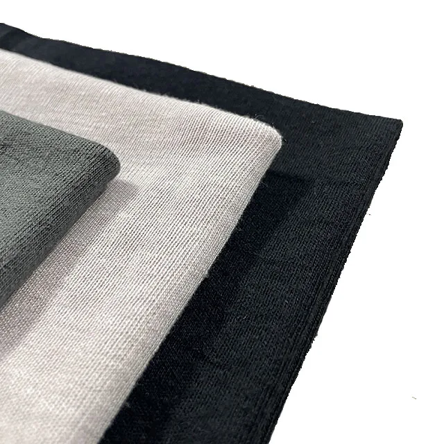 Knit dyed aramid fabric for fire protection cloth