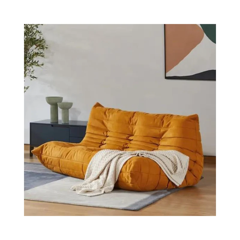 Modern Design Reclining Bean Bag  Togo Sofa Chair For Living Room Sofa Sets Corner Fabric Sofa