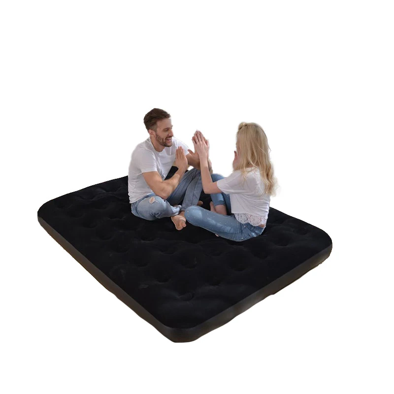 Outdoor portable moisture-proof thickening widening inflatable camping picnic tent lunch break sleeping pad
