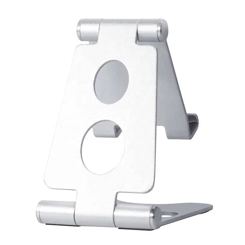 
Multi Angle Foldable Adjustable Universal Aluminum Desk Cell Phone Stand Mobile Phone Stand Tablet Stand for iPad iPhone 