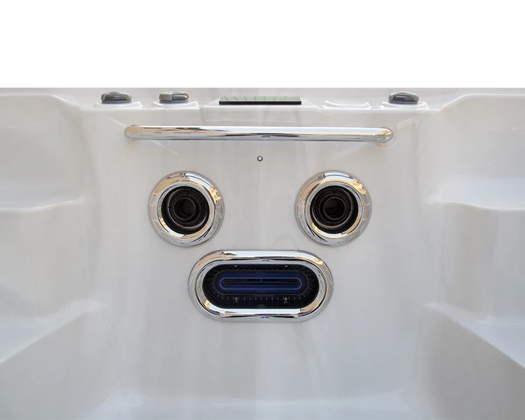 Outdoor Filter Heat Pump Swim Spa with LED Lights for Capsule Swimming Pools Hot Tubs and Ice Bathtubs-Accessory