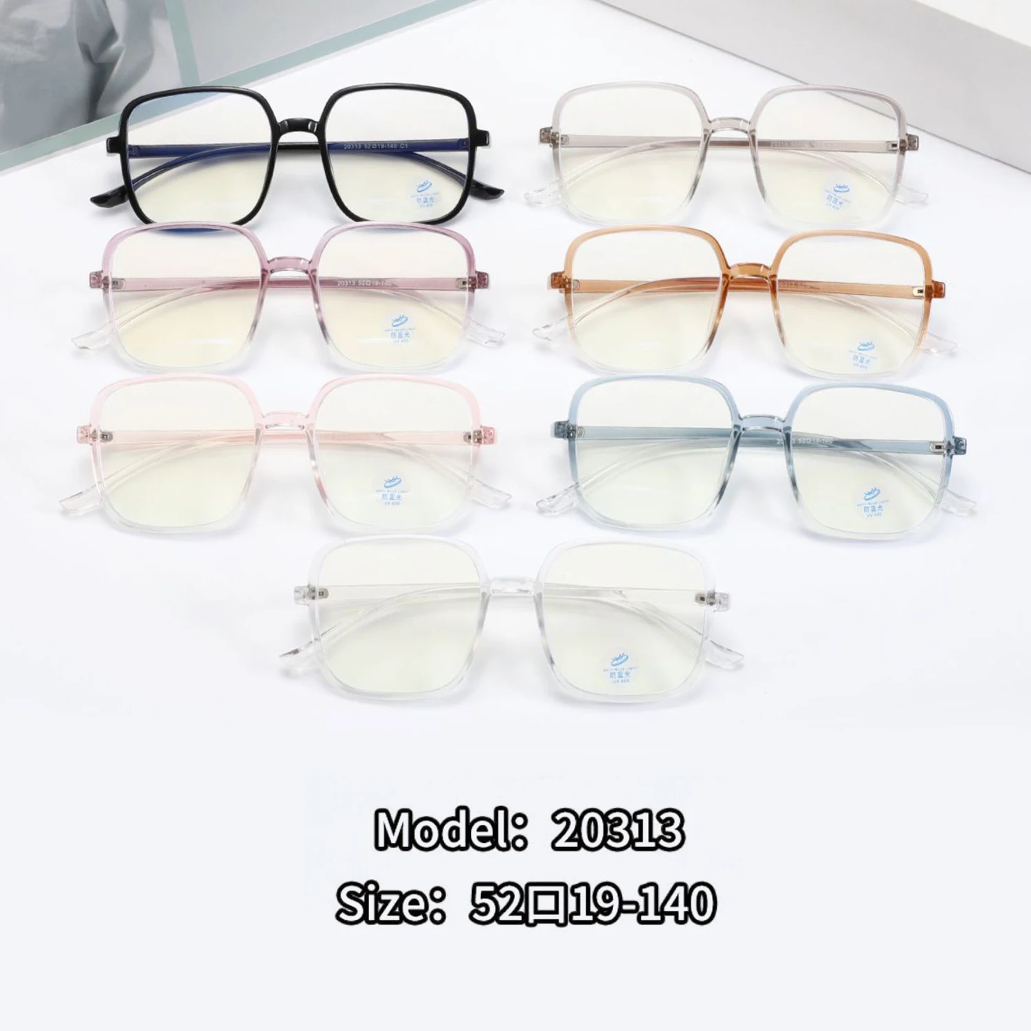 Cheap Anti Blue Light Blocking Optical Frame Fashion Designer Optical Glasses For Men Women
