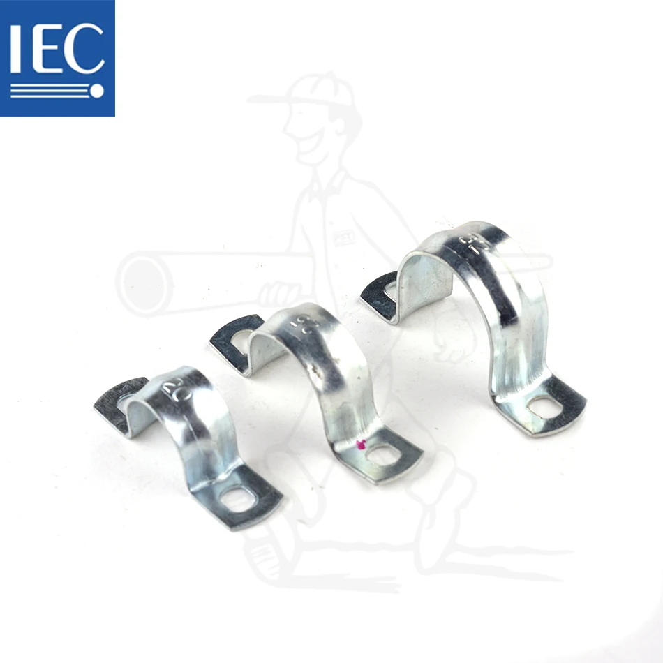 25mm Abrazadera Tipo Omega 2PC Zincada IEC 61386
