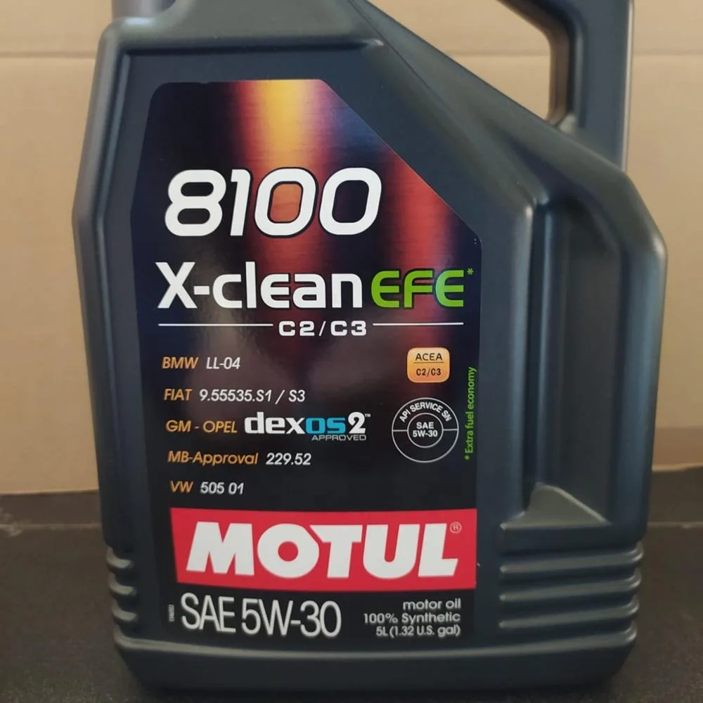 
Motul 8100 X CLEAN EFE 5W 30 5 litre pail engine oil  (1600093288821)