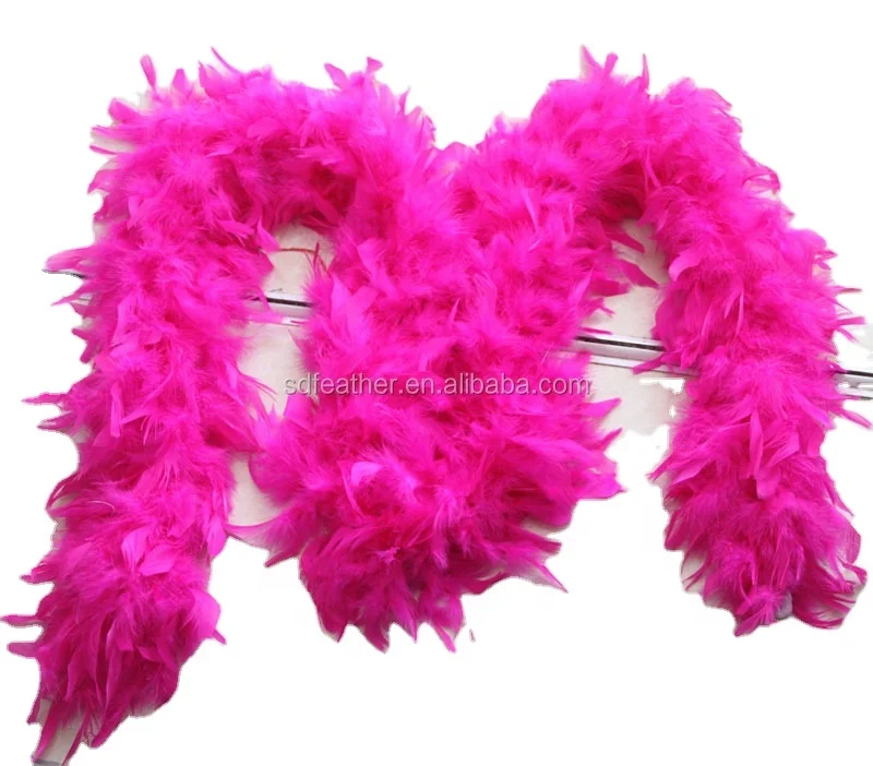 Оптовая Продажа оптовая продажа Дешевое 80 г чандель индейка перо боа для вечеринки свадебного фестиваля подарок декоративное