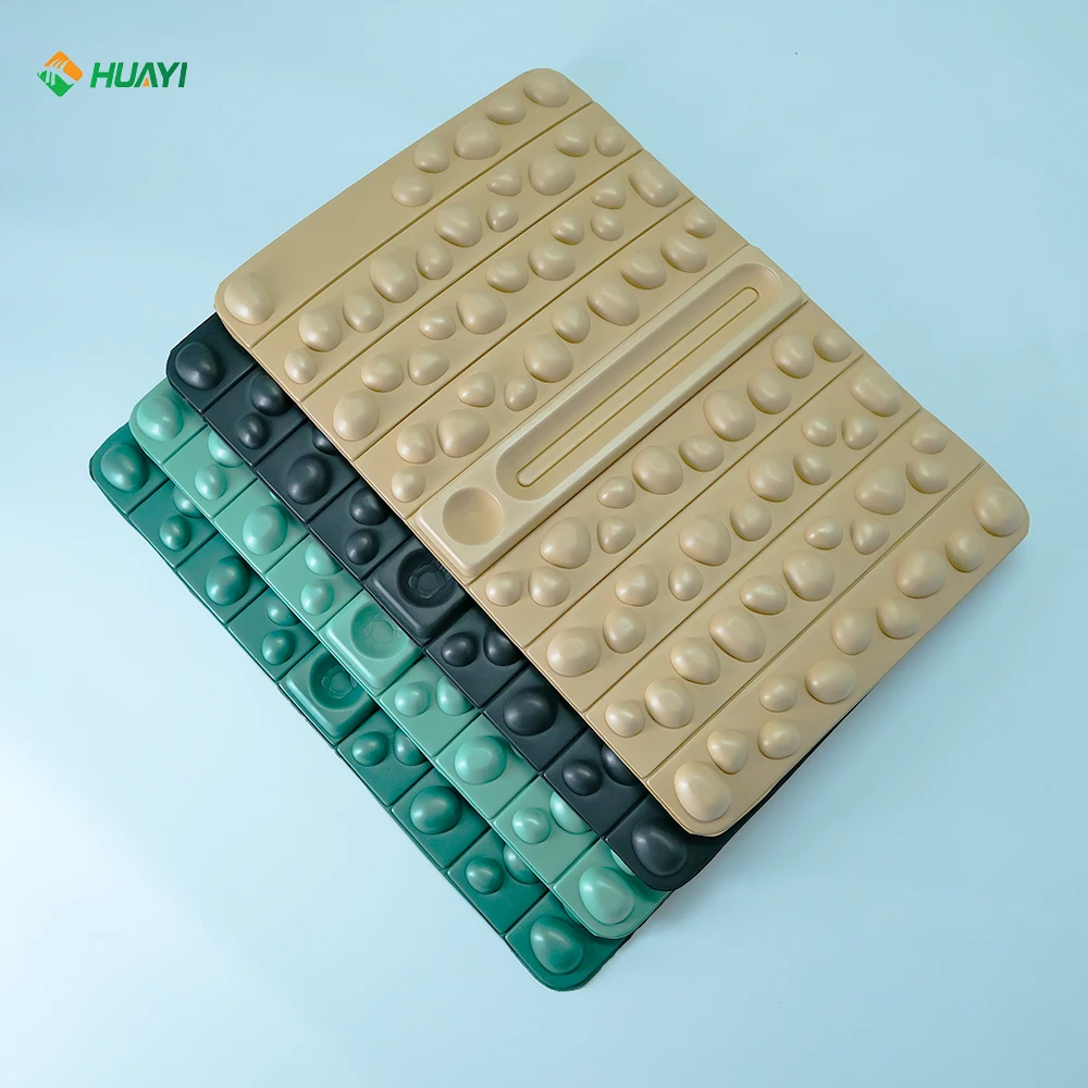 Huayi Sole Muscle Massager Roller massager footstep acupoint press Relax Relieve Foot Pain plastic Foot Massager