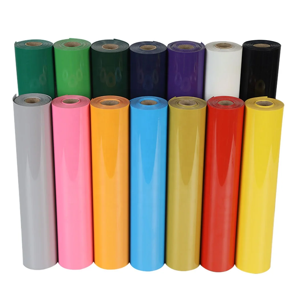 renlitong printing custom  heat press vinyl htv iron on rolls heat transfer vinyl iron on vinyl for t shirts