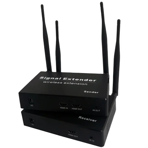 
 WH-500D ИК-пульт дистанционного управления HDMI-удлинитель локальный Выход 100 М 1080P двойная антенна 5G беспроводной HDMI-удлинитель  