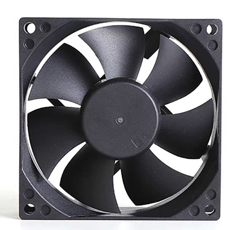 XinBinMing 8025 24v Solar Powered Fan Rotary Dc Brushless Heat Extractor Fans 80mm Exhaust Ventilation Axial Flow Fan 12v