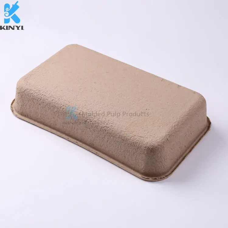 H15-Paper Pulp Molded Disposable Cat Litter Tray