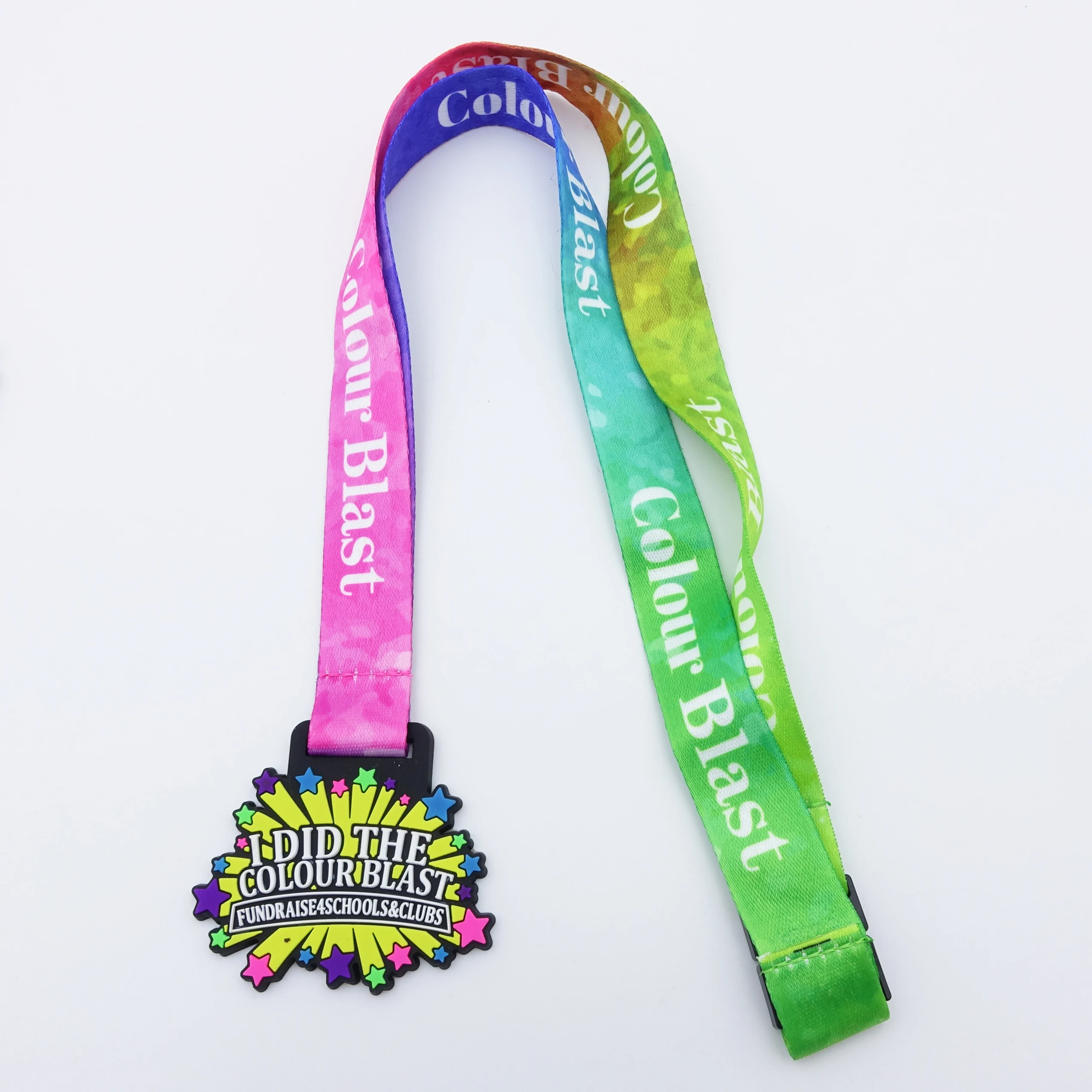 Customized Round Cheap PVC Silicone Rubber Plastic Medal school sports meeting silica gel Medal 3D Soft Plastic Medals For Kids