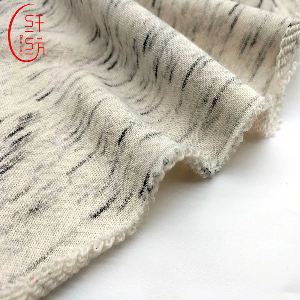 Hot sales  french terry fabric for toy and garment for USA market in soft and warm hand feeling