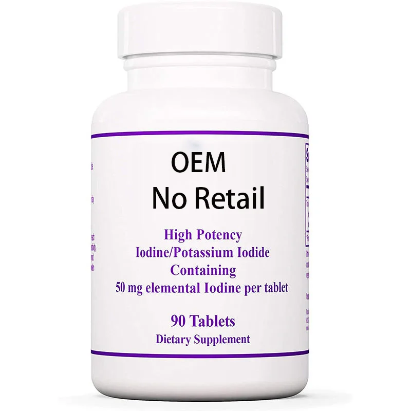 OEM Health Care Products Wholesale Potassium Iodide Potassium Iodided Tablets 65 mg Potassium Iodide Tablets