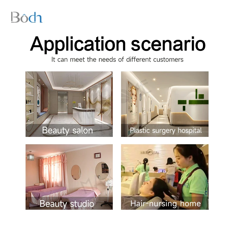 Portable Desktop 5 In 1 Hair Scalp Analyzer Hair Growth Machine Hair Care Treatment Regrowth Machine