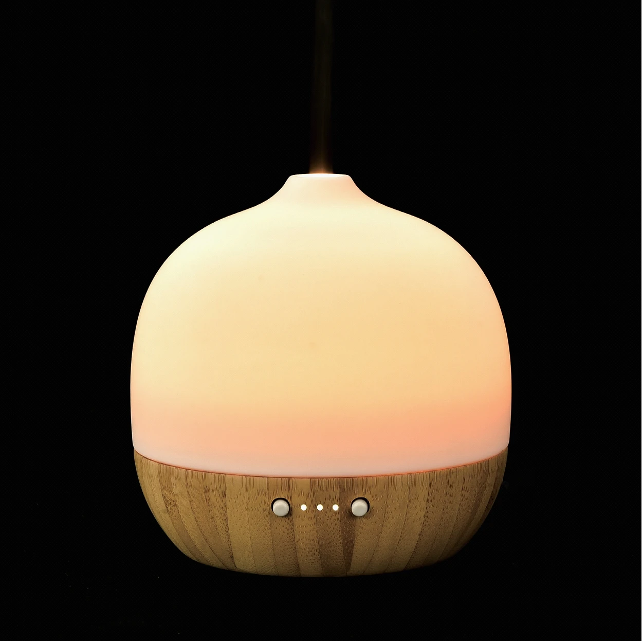 180ml real wood humidifier aroma machine Ceramics and beech home office essential oil night light ultrasonic aerosol