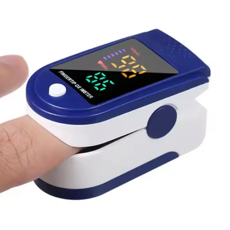 Household Medical Device Blood Oxygen Machine LED Display Fingertip Pulse Oximete For LK87 Pulse Oximeter