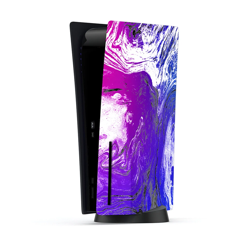 Custom Hydro Dipping High Quality DIY Console Shell Durable Plastic Faceplate For PS5 Replaced Skin Cover For Play Station 5