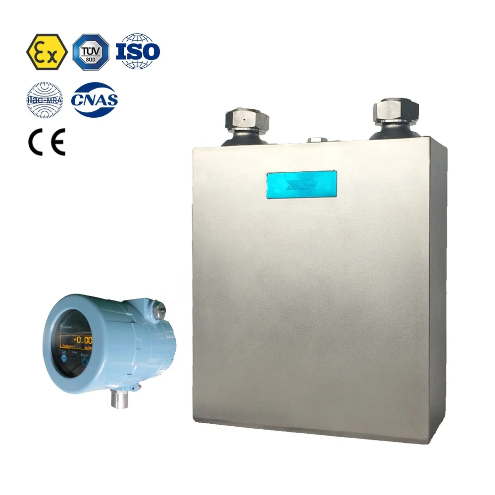 
ATEX approved Coriolis mass flowmeter 