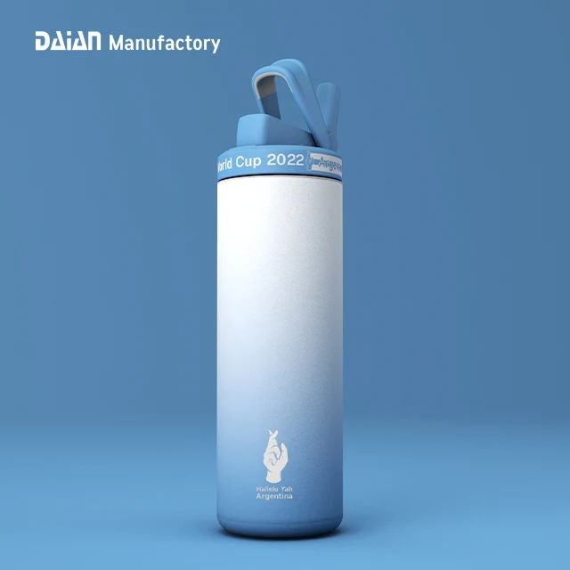 Daian Design 12oz 20oz 32oz Patent Hot Drink Insulated Stainless Steel Gym Water Bottle Thermo Vacuum Flask With Triple Layer