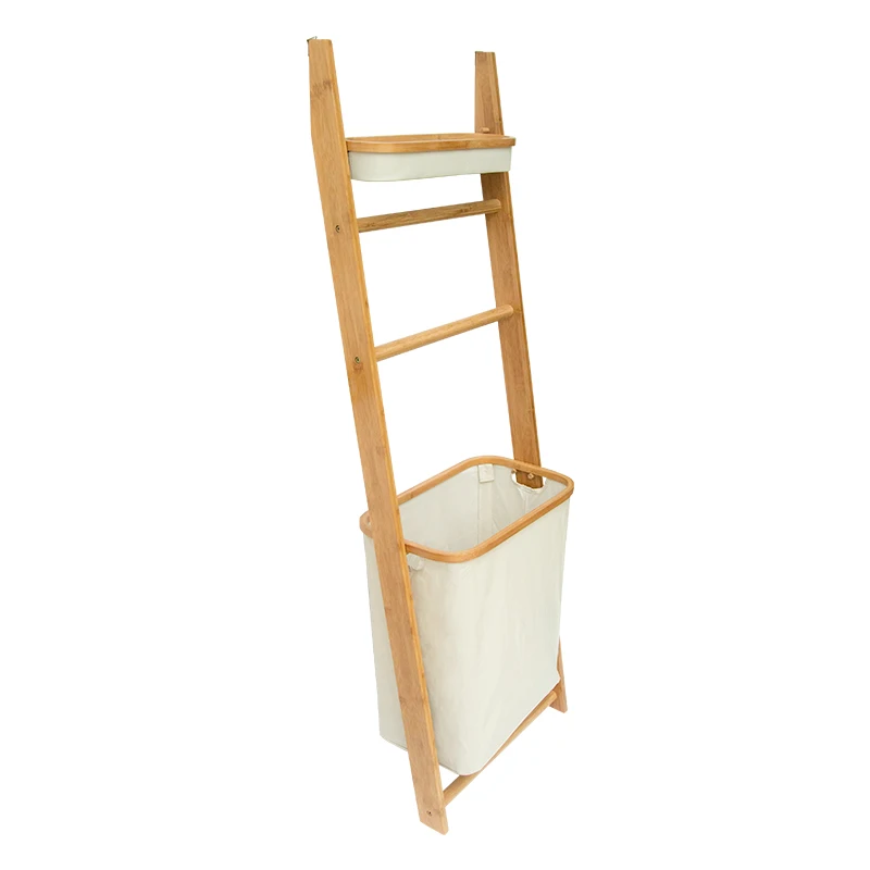 Многофункциональная Корзина для грязного хранения, Бамбуковая складная корзина для белья для ванной, спальни, полка для хранения
