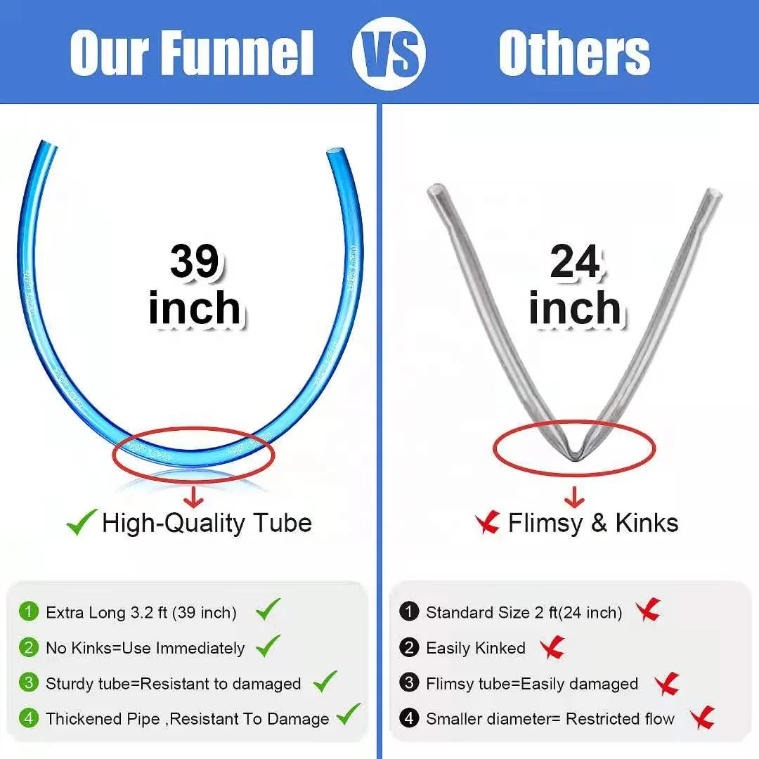 Funnel beer Party Single Hose Drinkng Plastic Beer Funnel