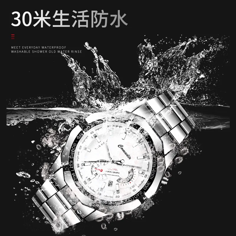 Dropshipping 3 atm water resistant skmei quartz watch sr626sw price watches analog stainless steel Waterproof Watch